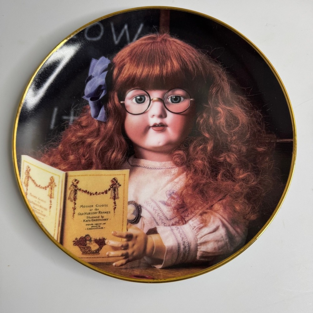 Franklin Mint Hanau‎ Doll Museum Portrait of Sophie Limited Edition Plate